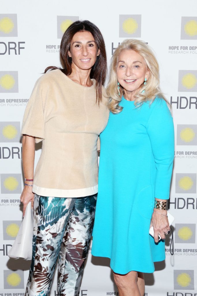 Farah Moinian, Eleanora Kennedy==Hope for Depression Research Foundation Honors Mariel Hemingway at 9th Annual Gala==583 Park Avenue, NYC==November 10, 2015==©Patrick McMullan==photo - J Grassi/PMC====
