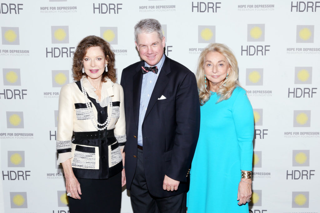 Margo Langenberg, Peter S. Paine III, Eleanora Kennedy== Hope for Depression Research Foundation Honors Mariel Hemingway at 9th Annual Gala== 583 Park Avenue, NYC== November 10, 2015== ©Patrick McMullan== photo - J Grassi/PMC== ==