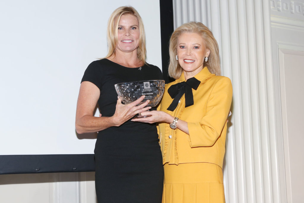 Mariel Hemingway, Audrey Gruss== Hope for Depression Research Foundation Honors Mariel Hemingway at 9th Annual Gala== 583 Park Avenue, NYC== November 10, 2015== ©Patrick McMullan== photo - J Grassi/PMC== ==